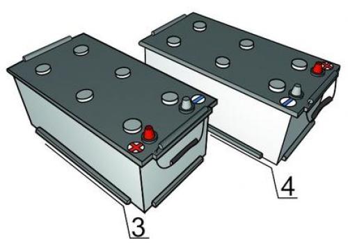 Как определить полярность грузового аккумулятора. Определение полярности АКБ