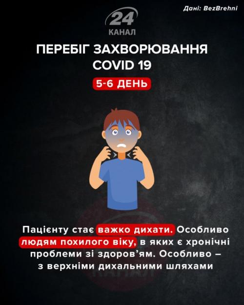 Коронавирус симптомы по дням. Как протекает коронавирус у человека и как меняются симптомы в течении болезни: инфографика