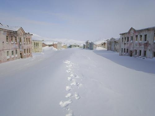 Города-призраки России мертвые города. Иультин - вымерший город на Чукотке
