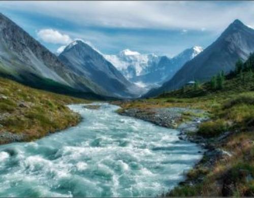 Гора Белуха Горный Алтай. Корона Горного Алтая