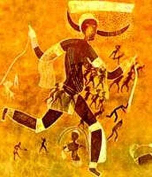 Сахарский Великий Бог Марсиан. Загадка «Великого Бога Марсиан»