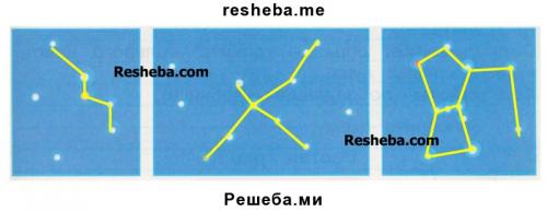 Созвездия Орион Кассиопея Лебедь. С. 31. Звездное небо