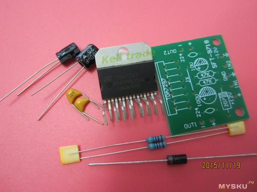 TDA7297. Собери сам (DIY) - самый дешевый усилитель на TDA7297