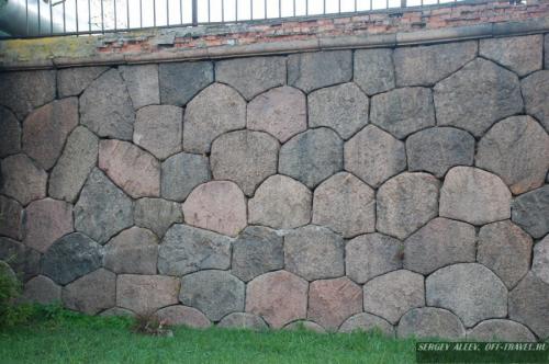 Полигональная кладка Кронштадт. Кронштадт - стены крепости, полигоная кладка. Часть 2