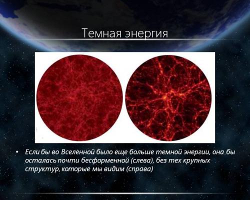 Темная энергия презентация.