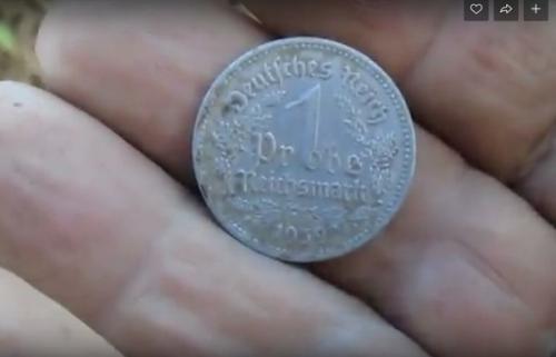 Таинственный Урал. НА ЮЖНОМ УРАЛЕ НАЙДЕНА РЕДКАЯ МОНЕТА HAЦИCTCКOЙ ГЕРМАНИИ