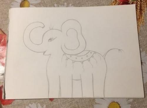 Рисуночный тест "Слон"