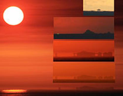 Оптическое явление это. Мираж