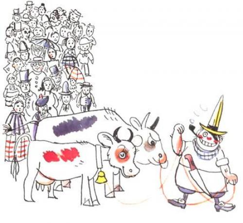 Робин Бобин Барабек скушал сорок человек. Робин-Бобин. Песенка, мультфильм и чудесные картинки