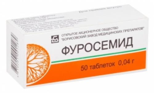 Мочегонные таблетки при отеках ног. Фуросемид