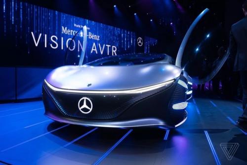 Пока ты спал, Mercedes - Benz презентовала концепт - кар Vision Avtr в стилиcтике Аватара. 02