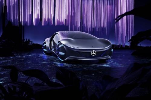 Пока ты спал, Mercedes - Benz презентовала концепт - кар Vision Avtr в стилиcтике Аватара. 01