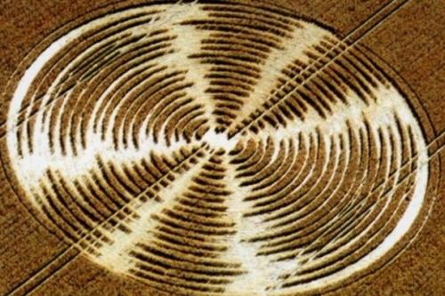 Брошюра из 1678 года по-своему объясняет появление кругов на полях. 01