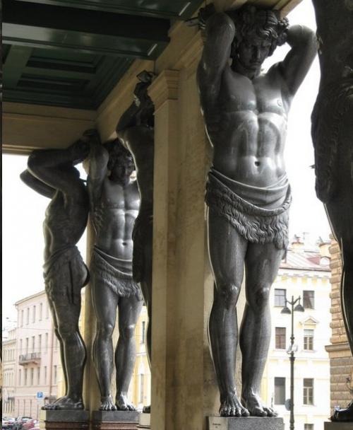 Мистика атлантов эрмитажа. 03