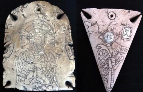 Древние камни с изображениями Представителей Инопланетных Цивилизаций. 02