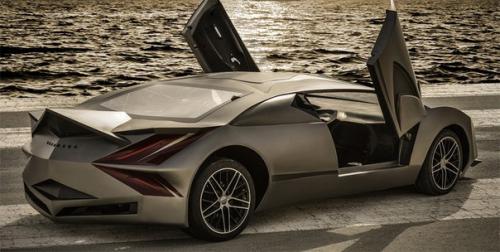 Elibriea: концептуальный суперкар в стиле бомбардировщика Стелс. 04