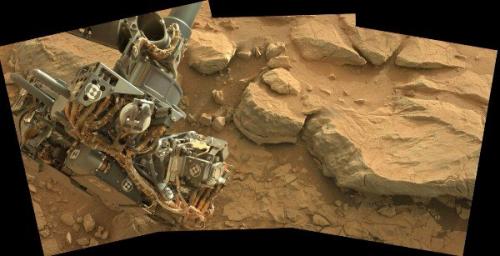 Автопортреты марсохода Curiosity. 01