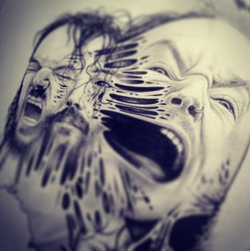 Анатомические ужасы.

От художника Пола джексона.