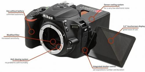 Охлаждённая Nikon D5500a делает потрясающие фотографии космоса. 02 Охлаждённая Nikon D5500a делает потрясающие фотографии космоса. 02