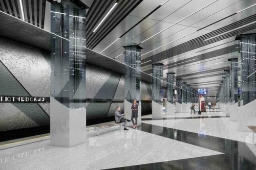 B Mоскве в ближайшие три года планируют построить 18 новых станций метро. 02