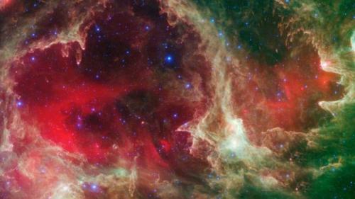 Красочные фотографии, сделанные космическим телескопом Спитцер. 09