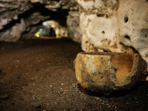 Пещера бога - ягуара Майя, в которую 1200 лет не ступала нога человека. 04