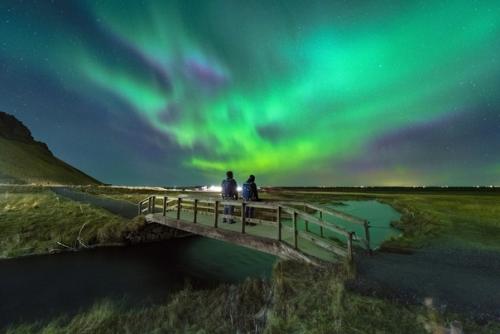 Полярное сияние в Исландии. 01