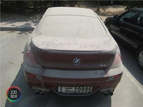 Заброшенные автомобили в Дубае. 07