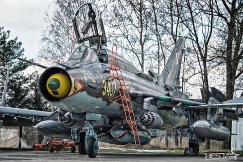 Сухой су - 22 - истребитель - бомбардировщик, выпущенный в средине 70-х годов, широко поставляемый на экспорт в различные Горячие Точки мира. 04