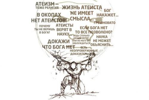Атеизм в вопросах и ответах. 

