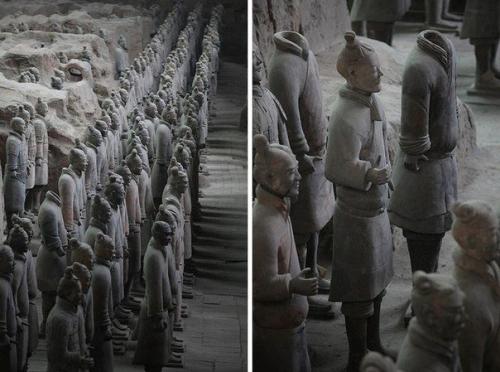 * Терракотовая армия императора цинь шихуанди, Китай *. 04