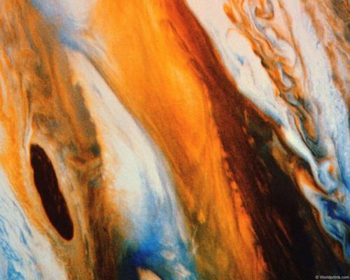 Вихри в атмосфере Юпитера. 05 Вихри в атмосфере Юпитера. 05