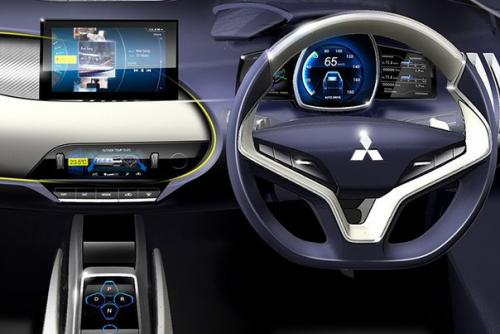 Mitsubishi eX Concept: кроссовер с электроприводом и автопилотом. 05 Mitsubishi eX Concept: кроссовер с электроприводом и автопилотом. 05