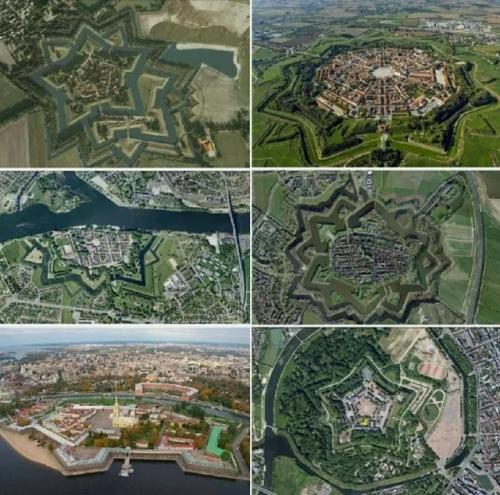 Кто застроил весь мир идентичными крепостями - звёздами? 
