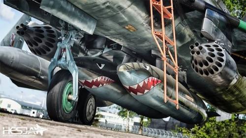 Сухой су - 22 - истребитель - бомбардировщик, выпущенный в средине 70-х годов, широко поставляемый на экспорт в различные Горячие Точки мира. 06