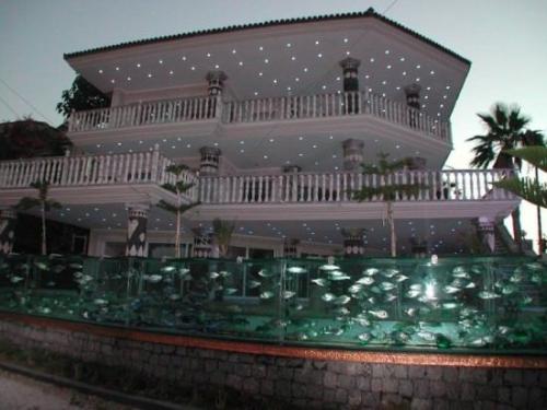 Необычный забор вокруг виллы турецкого бизнесмена.

