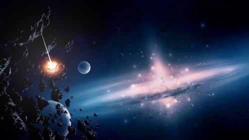 Светящиеся облака, висящие в пространстве вокруг того, что когда-то были звездой, похожей на наше солнце.