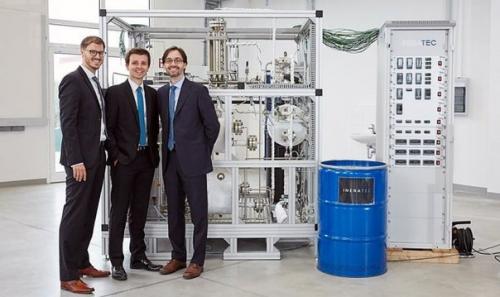 Soletair Project - малогабаритный реактор для производства жидкого топлива из воздуха. 01 Soletair Project - малогабаритный реактор для производства жидкого топлива из воздуха. 01