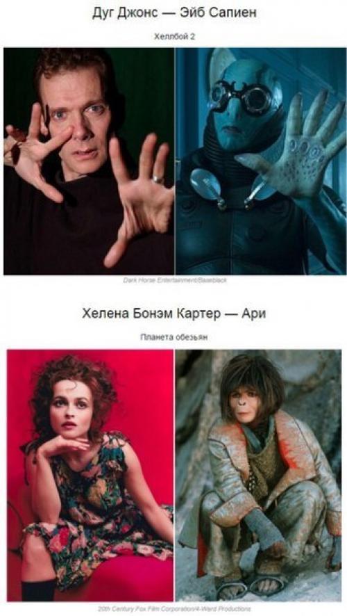 20 известных актеров, которых грим изменил до неузнаваемости. 08