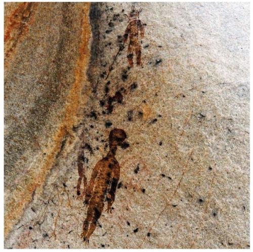 10-Летние наскальные рисунки с изображением инопланетян в индийском штате чхаттисгарх. 01 10-Летние наскальные рисунки с изображением инопланетян в индийском штате чхаттисгарх. 01