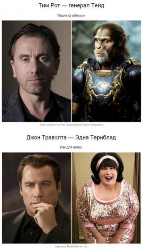 20 известных актеров, которых грим изменил до неузнаваемости. 06