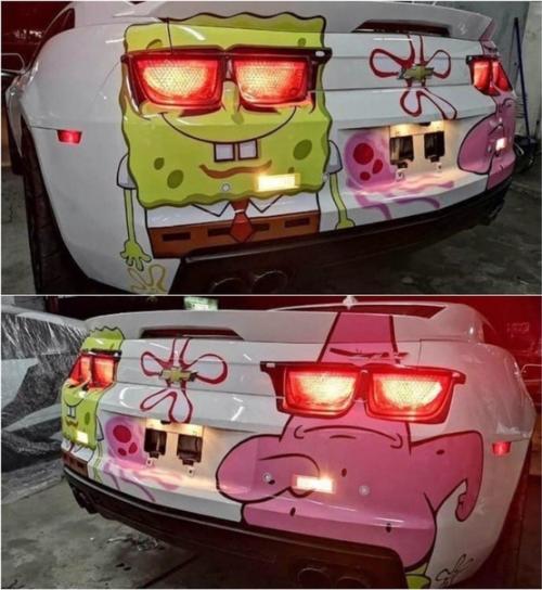 Креативно!  А что ты о покраске автомобиля знаешь? 03