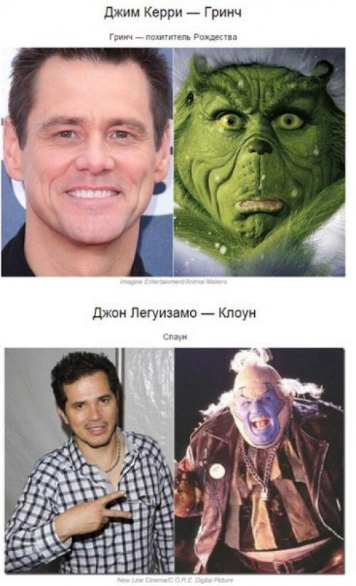 20 известных актеров, которых грим изменил до неузнаваемости. 03