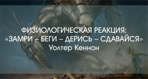 В 1929 году Уолтер кеннон опубликовал работу Изменения в Организме при Боли, Голоде, Страхе и Ярости.