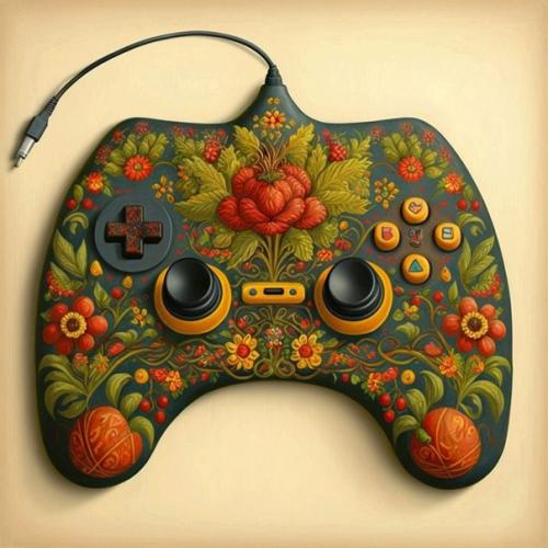 Нейросеть Midjourney представила, как бы могли выглядеть исконно русские гаджеты. 06