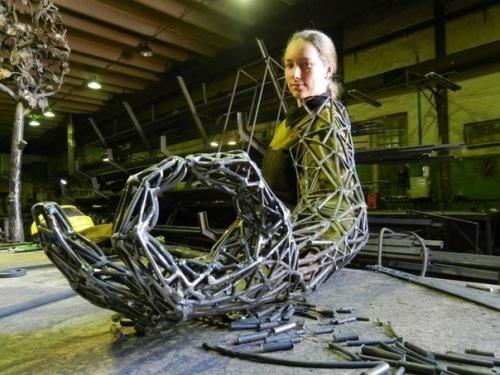 Сварщица Александра ивлева и ее прекрасные работы. 04