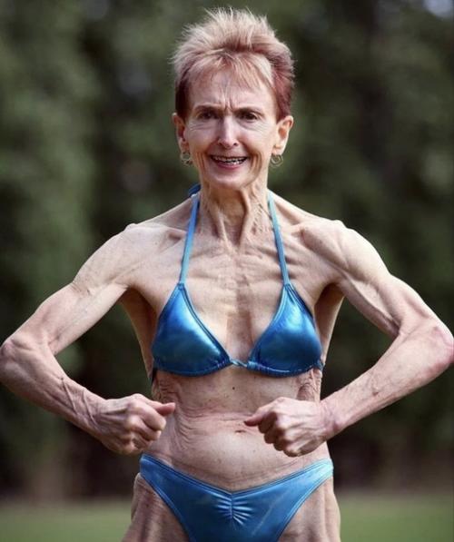 Дженис лотарингия в свои 76 лет до сих пор занимается мы любим делом - бодибилдингом. 02