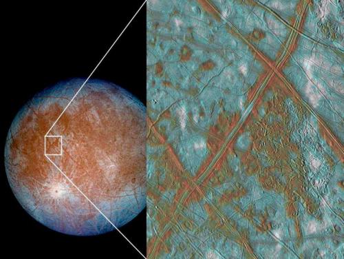 Европа - спутник юпитера. 02