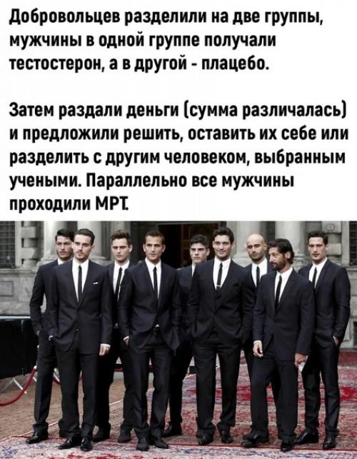 Гормон жадности.  Альфы от природы эгоисты. 01