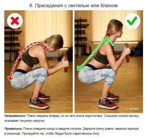 10 ошибок на тренировках, которые могут быть опасны для вашего здоровья. 05